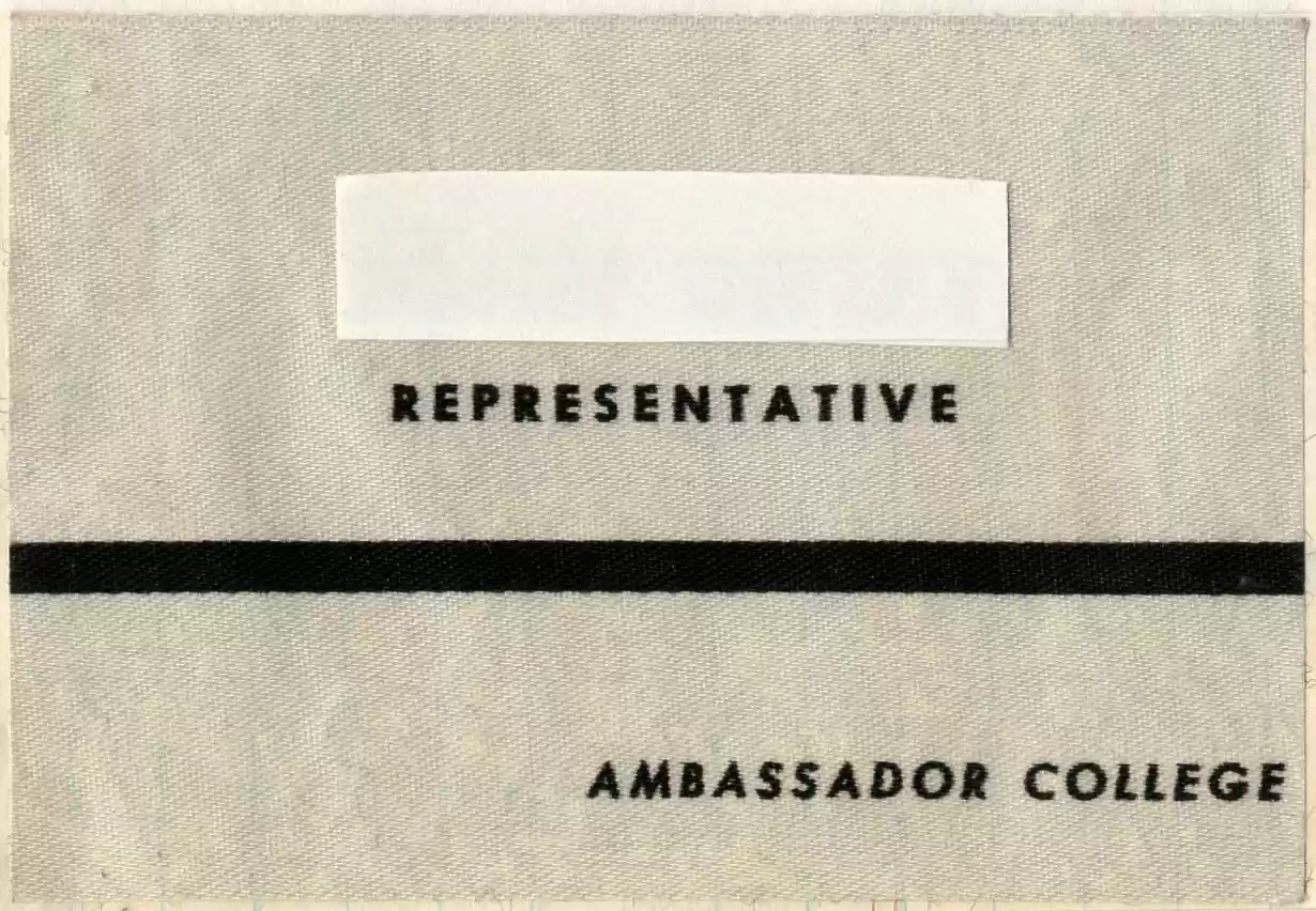 AC representative badge for GTA speaks out  3-30-73